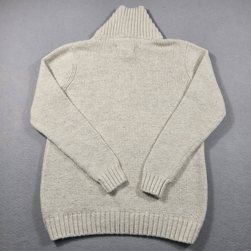 Urban Pipeline Mens XL‎ Oatmeal Beige Sweater Shawl Collar Button Knit Pullover - Picture 5 of 9